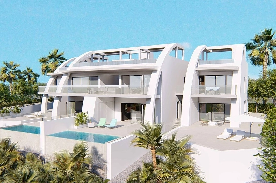 Erdgeschoss Apartment in Rojales zu verkaufen, Zona de estar 258 m², Zustand Erstbezug, Klimaanlage, 4 Schlafzimmer, 3 Badezimmer, Pool, ref.: HA-RON-521-A08-1