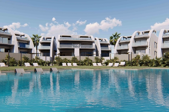 Erdgeschoss Apartment in Rojales zu verkaufen, Zona de estar 258 m², Zustand Erstbezug, Klimaanlage, 4 Schlafzimmer, 3 Badezimmer, Pool, ref.: HA-RON-521-A08-10