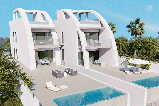 Erdgeschoss Apartment in Rojales zu verkaufen, Zona de estar 258 m², Zustand Erstbezug, Klimaanlage, 4 Schlafzimmer, 3 Badezimmer, Pool, ref.: HA-RON-521-A08-11