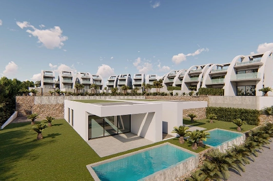 Erdgeschoss Apartment in Rojales zu verkaufen, Zona de estar 258 m², Zustand Erstbezug, Klimaanlage, 4 Schlafzimmer, 3 Badezimmer, Pool, ref.: HA-RON-521-A08-3