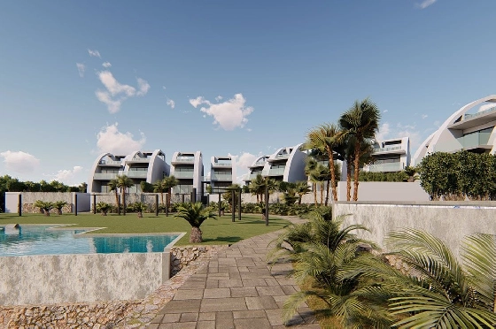 Erdgeschoss Apartment in Rojales zu verkaufen, Zona de estar 258 m², Zustand Erstbezug, Klimaanlage, 4 Schlafzimmer, 3 Badezimmer, Pool, ref.: HA-RON-521-A08-4