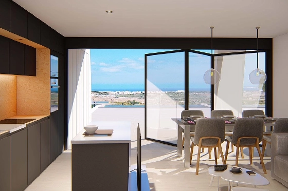 Erdgeschoss Apartment in Rojales zu verkaufen, Zona de estar 258 m², Zustand Erstbezug, Klimaanlage, 4 Schlafzimmer, 3 Badezimmer, Pool, ref.: HA-RON-521-A08-6