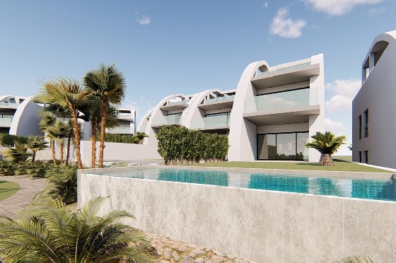 Erdgeschoss Apartment in Rojales zu verkaufen, Zona de estar 258 m², Zustand Erstbezug, Klimaanlage, 4 Schlafzimmer, 3 Badezimmer, Pool, ref.: HA-RON-521-A08-9