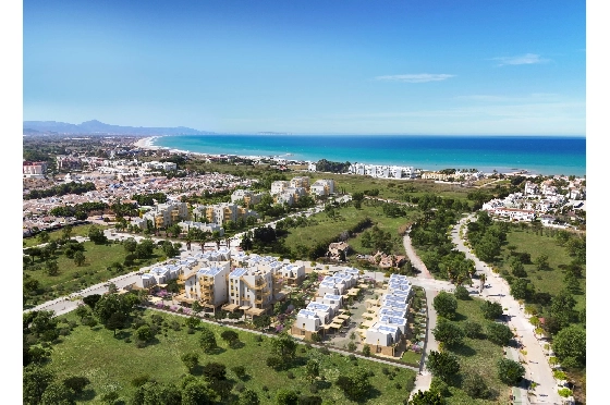 Reihenhaus in El Vergel zu verkaufen, Zona de estar 92 m², Baujahr 2027, Klimaanlage, Terreno 135 m², 3 Schlafzimmer, 3 Badezimmer, Pool, ref.: TT-AD-11-12