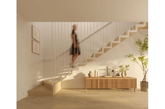 Reihenhaus in El Vergel zu verkaufen, Zona de estar 92 m², Baujahr 2027, Klimaanlage, Terreno 135 m², 3 Schlafzimmer, 3 Badezimmer, Pool, ref.: TT-AD-11-5