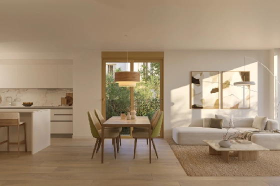 Reihenhaus in El Vergel zu verkaufen, Zona de estar 92 m², Baujahr 2027, Klimaanlage, Terreno 135 m², 3 Schlafzimmer, 3 Badezimmer, Pool, ref.: TT-AD-11-7