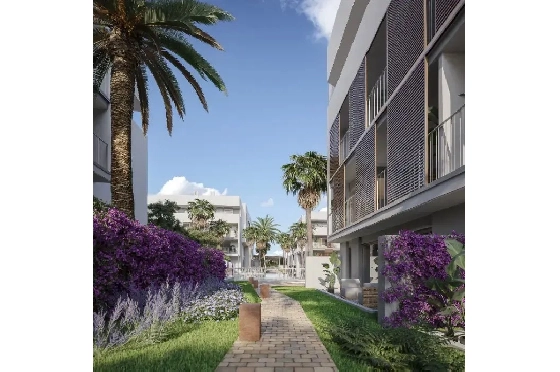 Apartment in Javea zu verkaufen, Zona de estar 112 m², Baujahr 2025, Klimaanlage, Terreno 11 m², 3 Schlafzimmer, 3 Badezimmer, Pool, ref.: AH-J-VI-1-1-3-D-3