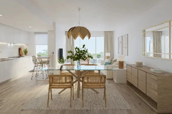 Apartment in Javea zu verkaufen, Zona de estar 112 m², Baujahr 2025, Klimaanlage, Terreno 11 m², 3 Schlafzimmer, 3 Badezimmer, Pool, ref.: AH-J-VI-1-1-3-D-6
