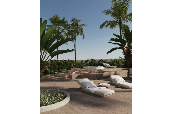 Apartment in Calpe zu verkaufen, Zona de estar 97 m², Klimaanlage, Terreno 25 m², 3 Schlafzimmer, 2 Badezimmer, Pool, ref.: GE-J114A-7