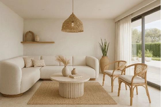 Villa in Pedreguer zu verkaufen, Zona de estar 144 m², Baujahr 2025, Klimaanlage, Terreno 900 m², 3 Schlafzimmer, 2 Badezimmer, Pool, ref.: AM-12609DA-2