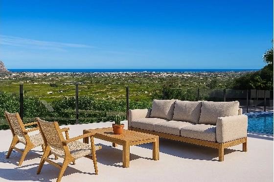 Villa in Pedreguer zu verkaufen, Zona de estar 114 m², Baujahr 2025, Klimaanlage, Terreno 300 m², 3 Schlafzimmer, 2 Badezimmer, Pool, ref.: AM-12610DA-4
