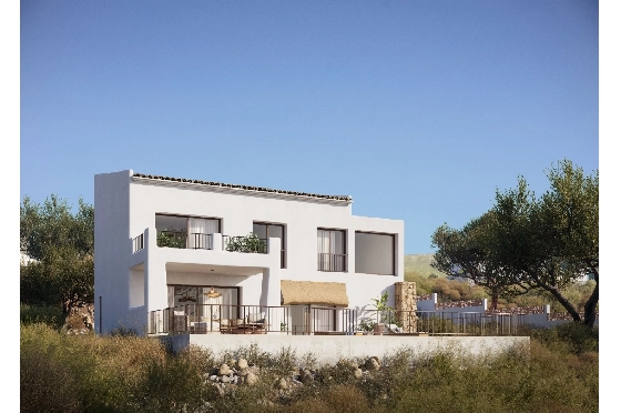 Villa in Alcalali zu verkaufen, Zona de estar 211 m², Baujahr 2026, Klimaanlage, Terreno 1021 m², 3 Schlafzimmer, 2 Badezimmer, Pool, ref.: AM-12622DA-1