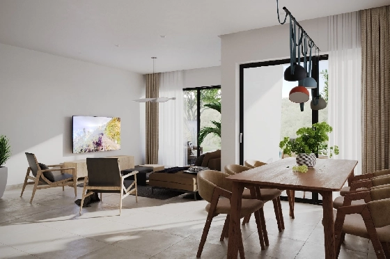 Villa in Calpe zu verkaufen, Zona de estar 324 m², Baujahr 2025, Klimaanlage, Terreno 800 m², 3 Schlafzimmer, 3 Badezimmer, Pool, ref.: AM-12624DA-12