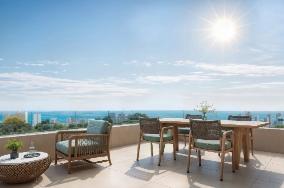 Villa in Calpe zu verkaufen, Zona de estar 324 m², Baujahr 2025, Klimaanlage, Terreno 800 m², 3 Schlafzimmer, 3 Badezimmer, Pool, ref.: AM-12624DA-3