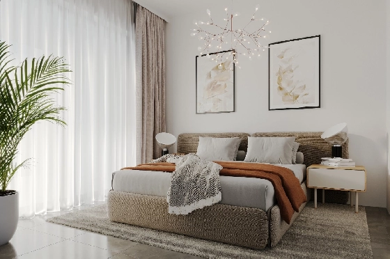 Villa in Calpe zu verkaufen, Zona de estar 273 m², Baujahr 2025, Klimaanlage, Terreno 1180 m², 3 Schlafzimmer, 3 Badezimmer, Pool, ref.: AM-12625DA-5
