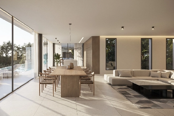 Villa in Moraira zu verkaufen, Zona de estar 360 m², Klimaanlage, Terreno 1274 m², 4 Schlafzimmer, 4 Badezimmer, Pool, ref.: AVS-57535-3