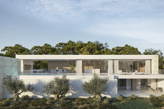 Villa in Moraira zu verkaufen, Zona de estar 360 m², Klimaanlage, Terreno 1274 m², 4 Schlafzimmer, 4 Badezimmer, Pool, ref.: AVS-57535-9
