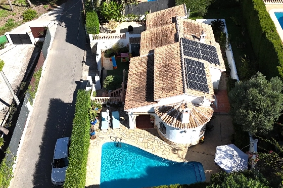 Villa in Javea zu verkaufen, Zona de estar 166 m², Klimaanlage, Terreno 608 m², 3 Schlafzimmer, 3 Badezimmer, Pool, ref.: AVS-57474-20