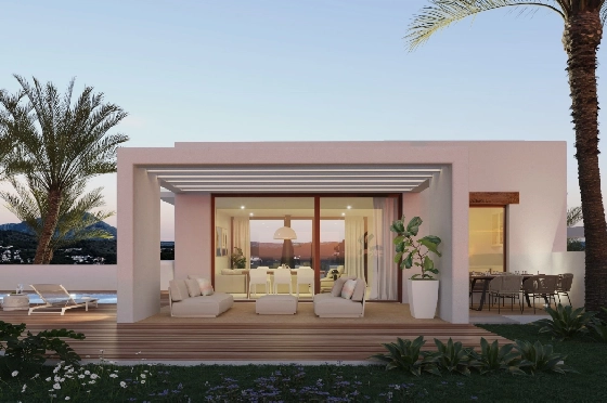Villa in Javea zu verkaufen, Zona de estar 170 m², Klimaanlage, Terreno 1000 m², 3 Schlafzimmer, 2 Badezimmer, Pool, ref.: AVS-57404-1