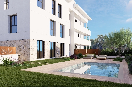 Apartment in Javea zu verkaufen, Zona de estar 85 m², Klimaanlage, Terreno 175 m², 2 Schlafzimmer, 2 Badezimmer, Pool, ref.: AVS-57384-13