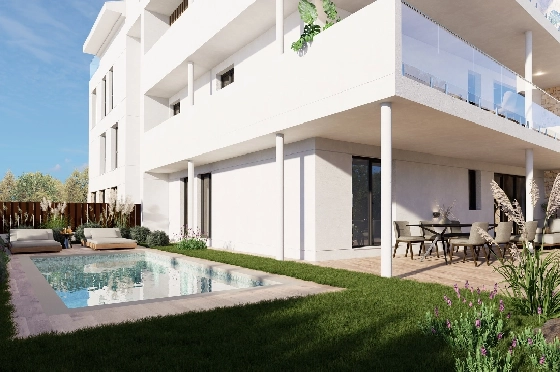 Apartment in Javea zu verkaufen, Zona de estar 85 m², Klimaanlage, Terreno 175 m², 2 Schlafzimmer, 2 Badezimmer, Pool, ref.: AVS-57384-15