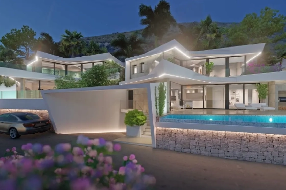 Villa in Benitachell zu verkaufen, Zona de estar 290 m², Klimaanlage, 3 Schlafzimmer, 3 Badezimmer, Pool, ref.: AVS-57375-16