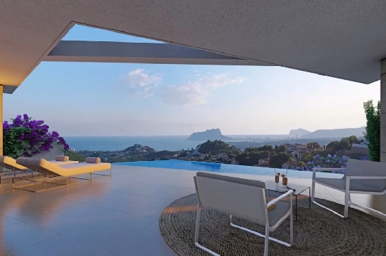 Villa in Benitachell zu verkaufen, Zona de estar 290 m², Klimaanlage, 3 Schlafzimmer, 3 Badezimmer, Pool, ref.: AVS-57375-6