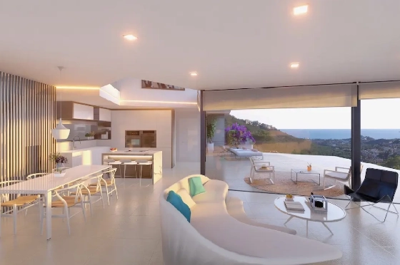 Villa in Benitachell zu verkaufen, Zona de estar 290 m², Klimaanlage, 3 Schlafzimmer, 3 Badezimmer, Pool, ref.: AVS-57375-7