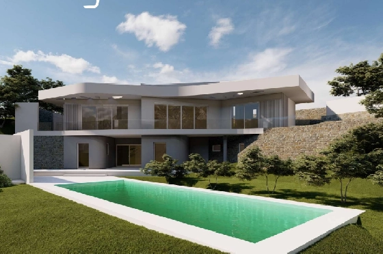 Villa in Javea zu verkaufen, Zona de estar 350 m², Klimaanlage, Terreno 1000 m², 4 Schlafzimmer, 3 Badezimmer, Pool, ref.: AVS-57035-1