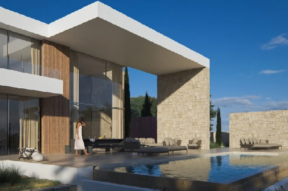 Villa in Moraira zu verkaufen, Zona de estar 350 m², Terreno 1601 m², 4 Schlafzimmer, 5 Badezimmer, Pool, ref.: AVS-55955-13
