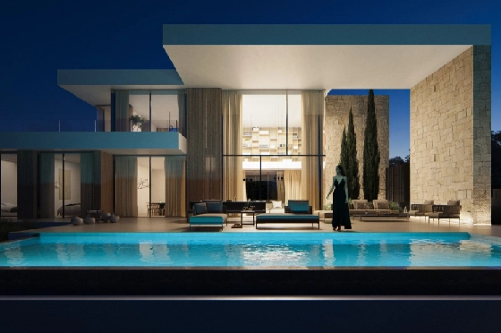 Villa in Moraira zu verkaufen, Zona de estar 350 m², Terreno 1601 m², 4 Schlafzimmer, 5 Badezimmer, Pool, ref.: AVS-55955-15