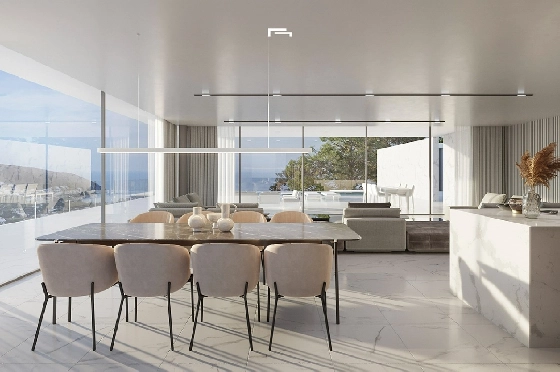 Villa in Moraira zu verkaufen, Klimaanlage, Terreno 1864 m², 5 Schlafzimmer, 6 Badezimmer, Pool, ref.: AVS-55265-5