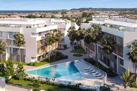Apartment in Javea zu verkaufen, Zona de estar 87 m², 2 Schlafzimmer, 2 Badezimmer, Pool, ref.: AVS-51914-1
