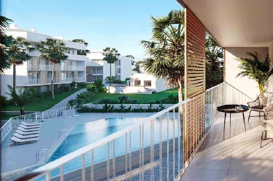 Apartment in Javea zu verkaufen, Zona de estar 105 m², 3 Schlafzimmer, 2 Badezimmer, Pool, ref.: AVS-51894-1