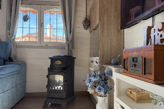Villa in Pedreguer zu verkaufen, Zona de estar 61 m², Baujahr 2014, Zustand gepflegt, + KLIMA, Klimaanlage, Terreno 385 m², 2 Schlafzimmer, 1 Badezimmer, Pool, ref.: RG-0126-15