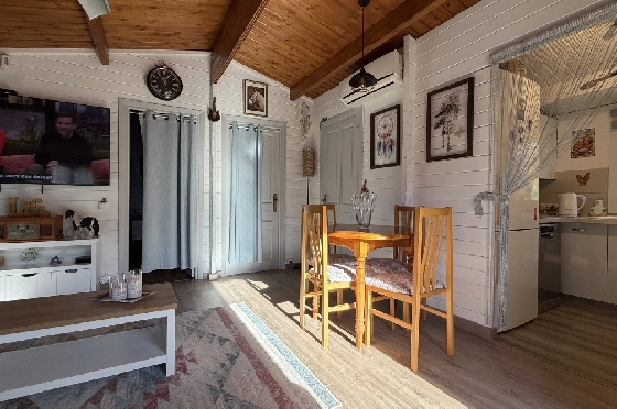Villa in Pedreguer zu verkaufen, Zona de estar 61 m², Baujahr 2014, Zustand gepflegt, + KLIMA, Klimaanlage, Terreno 385 m², 2 Schlafzimmer, 1 Badezimmer, Pool, ref.: RG-0126-16
