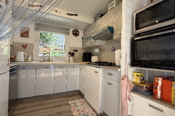 Villa in Pedreguer zu verkaufen, Zona de estar 61 m², Baujahr 2014, Zustand gepflegt, + KLIMA, Klimaanlage, Terreno 385 m², 2 Schlafzimmer, 1 Badezimmer, Pool, ref.: RG-0126-17