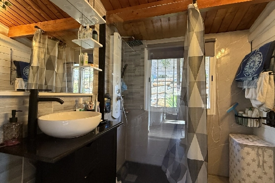 Villa in Pedreguer zu verkaufen, Zona de estar 61 m², Baujahr 2014, Zustand gepflegt, + KLIMA, Klimaanlage, Terreno 385 m², 2 Schlafzimmer, 1 Badezimmer, Pool, ref.: RG-0126-18