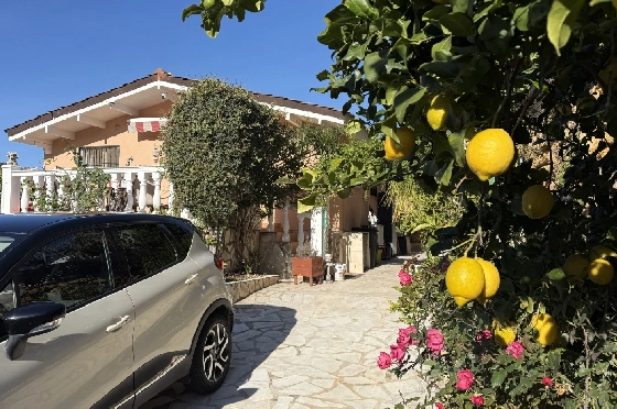 Villa in Pedreguer zu verkaufen, Zona de estar 61 m², Baujahr 2014, Zustand gepflegt, + KLIMA, Klimaanlage, Terreno 385 m², 2 Schlafzimmer, 1 Badezimmer, Pool, ref.: RG-0126-4
