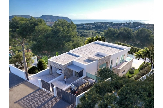 Villa in Moraira zu verkaufen, Zona de estar 350 m², Terreno 913 m², 4 Schlafzimmer, 4 Badezimmer, Pool, ref.: VGH50095-12