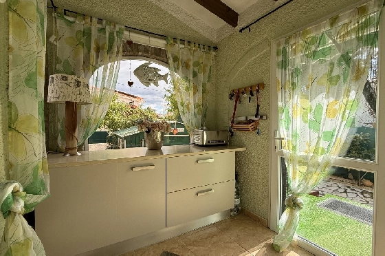 Villa in Els Poblets zu verkaufen, Zona de estar 105 m², Baujahr 1990, + Zentralheizung, Klimaanlage, Terreno 536 m², 2 Schlafzimmer, 2 Badezimmer, Pool, ref.: JS-0326-22