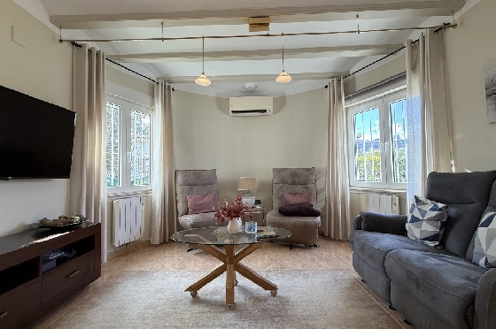 Villa in Els Poblets zu verkaufen, Zona de estar 105 m², Baujahr 1990, + Zentralheizung, Klimaanlage, Terreno 536 m², 2 Schlafzimmer, 2 Badezimmer, Pool, ref.: JS-0326-4