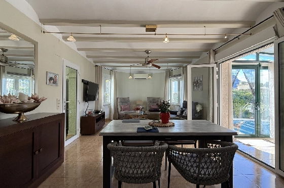 Villa in Els Poblets zu verkaufen, Zona de estar 105 m², Baujahr 1990, + Zentralheizung, Klimaanlage, Terreno 536 m², 2 Schlafzimmer, 2 Badezimmer, Pool, ref.: JS-0326-8