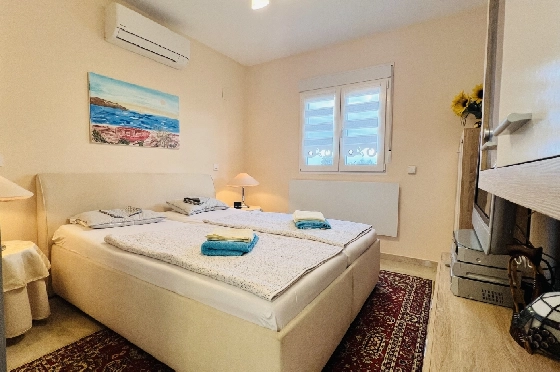 Villa in Els Poblets zu verkaufen, Zona de estar 95 m², Baujahr 2001, Zustand gepflegt, + Ofen, Klimaanlage, Terreno 350 m², 3 Schlafzimmer, 3 Badezimmer, Pool, ref.: FK-0326-10