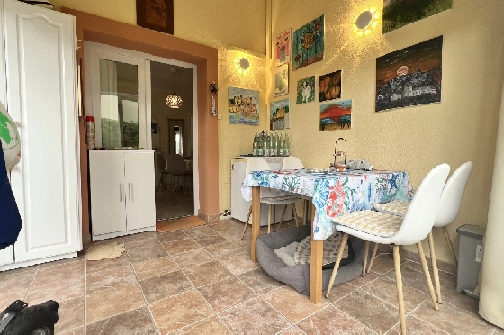 Villa in Els Poblets zu verkaufen, Zona de estar 95 m², Baujahr 2001, Zustand gepflegt, + Ofen, Klimaanlage, Terreno 350 m², 3 Schlafzimmer, 3 Badezimmer, Pool, ref.: FK-0326-2