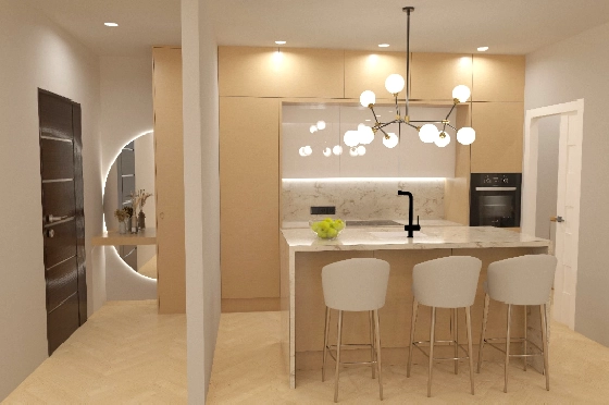 Apartment in Javea zu verkaufen, Zona de estar 91 m², Klimaanlage, 3 Schlafzimmer, 2 Badezimmer, Pool, ref.: AVS-57544-6