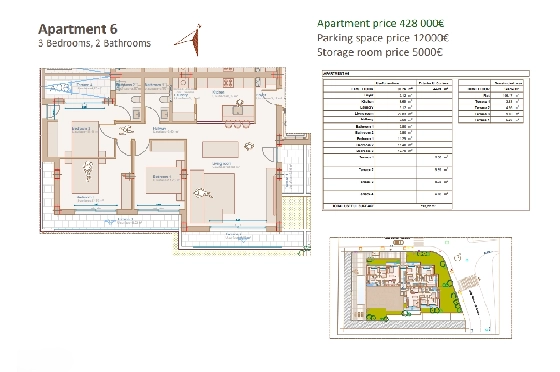 Apartment in Javea zu verkaufen, Zona de estar 91 m², Klimaanlage, 3 Schlafzimmer, 2 Badezimmer, Pool, ref.: AVS-57544-9