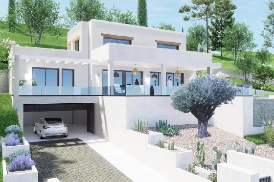 Villa in Javea zu verkaufen, Zona de estar 329 m², Klimaanlage, Terreno 1085 m², 4 Schlafzimmer, 5 Badezimmer, Pool, ref.: AVS-56834-1