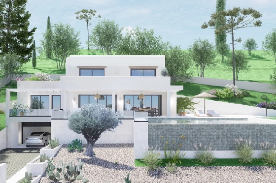 Villa in Javea zu verkaufen, Zona de estar 329 m², Klimaanlage, Terreno 1085 m², 4 Schlafzimmer, 5 Badezimmer, Pool, ref.: AVS-56834-2