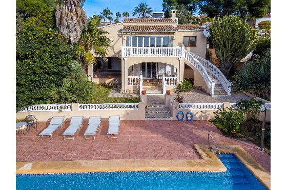 Villa in Moraira zu verkaufen, Zona de estar 270 m², Klimaanlage, Terreno 897 m², 3 Schlafzimmer, 3 Badezimmer, Pool, ref.: AM-12629DR-37